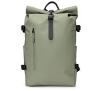 Rains Large Sac à dos roll-top gris-vert, unisexe, 23L