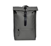 Rains - Sac à dos imperméable 13L - Rolltop Rucksack Grey - Gris Gris