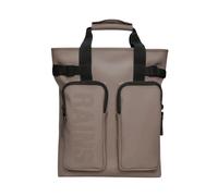 Rains - Sac à dos cabas Texel - Homme - Sacs - Beige - Taille: ONE Size