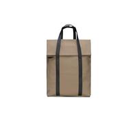 RAINS Sac à dos fourre-tout 2 voies - Sac imperméable convertible pour ordinateur portable, beige, Taille unique, Moderne, minimaliste