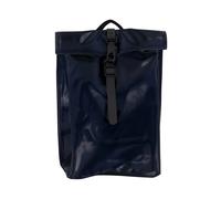 Rains - Sac à dos Mini Rolltop Bleu Synthétique - unisex - Sacs - Bleu - Taille: ONE Size