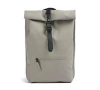 Rains Sac à dos roll-top gris, unisexe, 19L