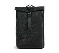 Rains Sac à dos roll-top noir, polyester,polyuréthane, unisexe