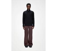 Rains Sapa Half Zip Knit | Noir | M | Homme