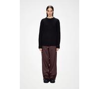 Rains Sapa Knit Crew Neck | Noir | M | Femme