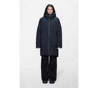 Rains Sarna Long Puffer Jacket | Veste D’hiver | Navy | M | Femme