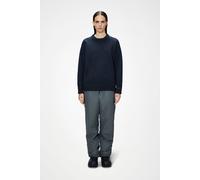 Rains Sowa Knit Crew Neck | Navy/Black | Black | Femme