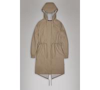 Rains String W Parka | Veste Imperméable | Beige | L | Female