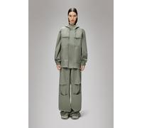 Rains Suva Hardshell Cargo Jacket | Veste Imperméable | Vert | XS | Male