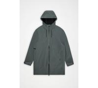 Rains Suva Softshell Long Jacket | Gris | M | Femme