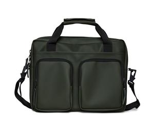 Rains Texel Attaché-case 38 cm Compartiment ordinateur vert