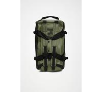 Rains Texel Duffel Bag Small | Travel | Green Satin | One Size