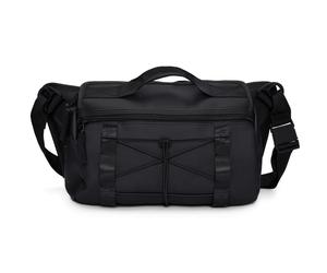 RAINS Trail Mountaineer Messenger Bag W3 - Mixte - Noir - taille Unique- modèle 2025