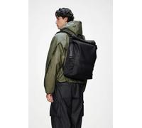 Rains Trail Mountaineer Sac à dos roll-top noir, polyuréthane, unisexe
