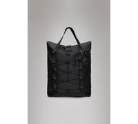 Rains Trail Rolltop Tote Bag | Tote Bag | Noir | One Size |