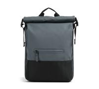 Rains Trail Sac à dos roll-top gris bleu, unisexe, 22L