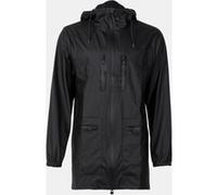 RAINS Unisex Cargo Long Jacket W3 Black Taille: M | Vestes légères Outlet | Unisex | Le Noir