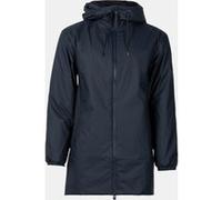RAINS Unisex Lohja Long Insulated Jacket W3t2 Navy Taille: S | Imperméables Outlet | Unisex | Bleu
