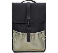 Rains Mini Sac à dos noir, unisexe, 5L