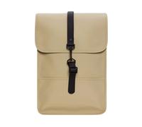 Rains, unisex, Sacs, Beige, Taille: ONE Size Sac à dos à rabat avec logo détaillé