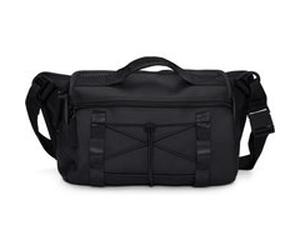 RAINS Unisex Trail Mountaineer Messenger Bag W3 Black Taille: OS | Sacs en bandoulière Outlet | Unisex | Le Noir