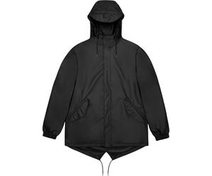 Rains - Veste imperméable et coupe-vent - Fishtail Jacket W3 Black - Taille S - Noir Noir S