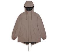 Rains - Veste imperméable et coupe-vent - Fishtail Jacket W3 Cinder - Taille S - Beige Beige S
