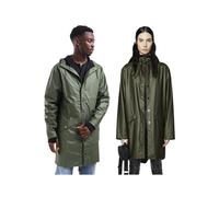 Rains - Veste Longue Essentielle - unisex - Vestes - Vert - Taille: M