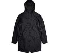 Rains - Veste longue imperméable - Long Jacket Black - Taille S - Noir Noir S
