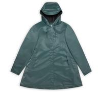 Rains - Veste trapèze imperméable et coupe-vent - A-Line W Jacket W3 Mystique pour Femme - Taille M - Vert Vert M