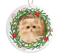 Rainsar Boule de Noël Personnalisable, Célébrez Noël avec l'Ornement Personnalisée, Cadeau de Original avec Photo et Nom pour Noël 2024, Cadeau personnalisé pour Couples, Familles et Amis
