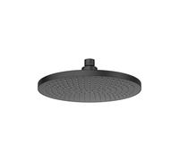 Rainsense pomme de douche ronde avec dessous en silicone noir mat - ROCA A5B1803NB0