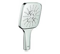 Rainshower Grohe match0 26582DC0 supersteel, 3 modes de jet, avec limiteur de débit 9,5 l/min