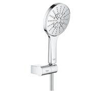 Grohe Rainshower douchette 26580000 chromé , 3 modes de jet, avec limiteur de débit 9,5 l / min