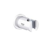 Grohe Rainshower support de douche mural 27074LS0 blanc lune, rosace ronde