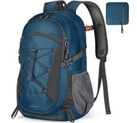 RAINSMORE Sac à Dos Randonnée 40L Ultra Léger Pliable Sac à Dos Voyage Homme Femme Imperméable Sac à Dos Trekking Grande Capacité pour Alpinisme Escalade Sport Camping Bleu