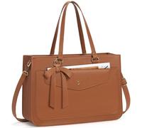 RAINSMORE Sac Cabas Femme avec Pochettes et Clutches Grand Sacs à Main de Cours Sac Ordinateur Portable 15,6 Pouces Sacs Fourre Tout pour Travail