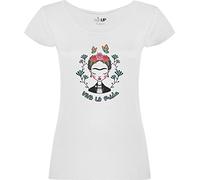 rainUP T-shirt Frida imprimé pour femme, Viva La Frida, S