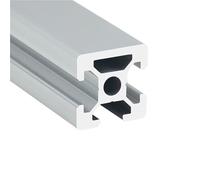Rainure pour profilé en aluminium, Profilé en aluminium 2020N1, 20x20mm, scellage simple face, Rail extrudé, support de cadre for bricolage, 100-500mm(500mm long)
