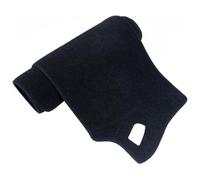 Rainures Portière Tapis pour Citroën pour Berlingo pour Peugeot pour Partner 2019 2020 2021 2022 Tapis Protection pour Tableau Bord Voiture Pare-Soleil Anti-Soleil(Polyester All Black)