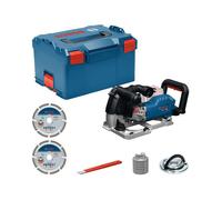 Rainureuse à béton BOSCH PROFESSIONAL - GNF18V-40 - Coupe 2 mm - 3,9 cm - Avec pièces + outil de fendage + 2 disques