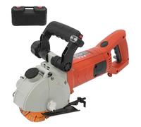 Rainureuse électrique pour béton, machine à rainurer les murs, profondeur de coupe réglable, convient au béton, à la brique, au granit, au marbre, à l'asphalte et à la maçonnerie.