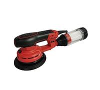 Rainureuse Murale, 6 pouces rectifieuse orbitale électrique multifonction tête de vide mastic for voiture polisseuse bois coins ponceuse(Eccentricity 5mm)
