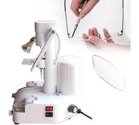 Rainureuse pour lentilles optiques avec éclairage - Machine électrique de découpe et de poinçonnage du verre, profondeur de rainure et diamètre de perçage réglables, équipement de traitement polyvale