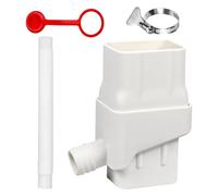 Rainwater System, Barrel Diverter Kit, Downspout Filtration Valve, Eco Friendly Design, Adjustable Fit for 2x3inches Standard Downspouts, Garden, Outdoor, Water Collection Use