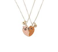 Rainway Capybara Lot de 2 colliers d'amitié, pour meilleures amies, avec pendentif Capybara, fermeture magnétique, bijoux personnalisés et tendance, cadeau pour petite amie ou sœurs