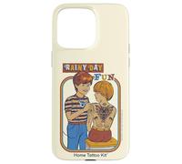 Rainy Day Fun Tattoos Sarcastic Retro Funny Adult Humor Coque pour iPhone 15 Pro Max