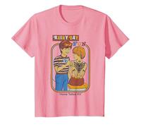 Rainy Day Fun Tattoos Sarcastic Retro Funny Adult Humor T-Shirt, Enfant, Rose, 12 Ans