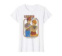Rainy Day Fun Tattoos Sarcastic Retro Funny Adult Humor T-Shirt, Femme, Blanc, 3XL