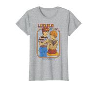 Rainy Day Fun Tattoos Sarcastic Retro Funny Adult Humor T-Shirt, Femme, Gris Chiné, S